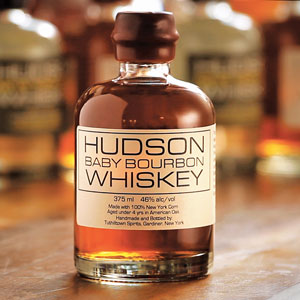 photo of bottle of Hudson Baby Bourbon, from Tuthilltown Spirits