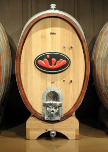 photo of a barrel at Stoutridge Vineyard and Distillery.