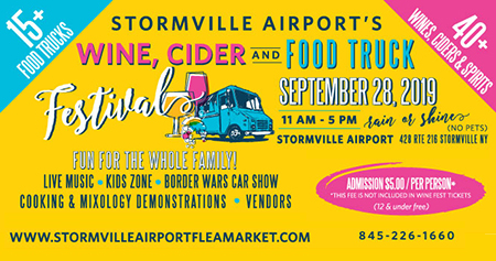 Wine Cider & Food Truck Festival ad