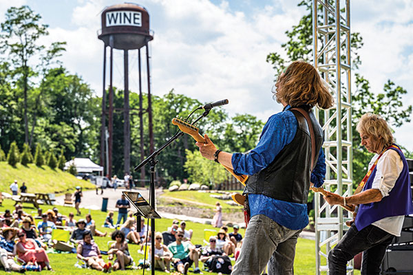 outdoor concert at City Winery