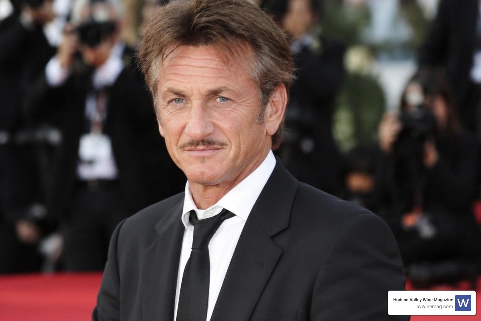Sean Penn on the red carpet