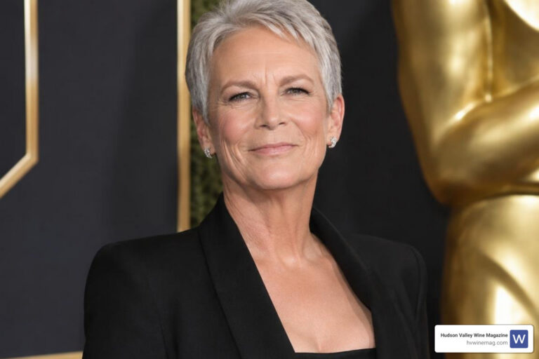 Jamie Lee Curtis at an awards gala