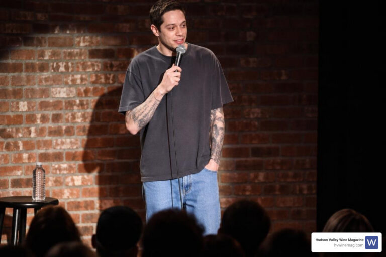 Pete Davidson performing stand-up comedy